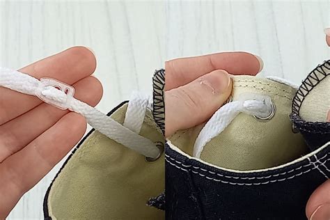 how to hide shoes laces.